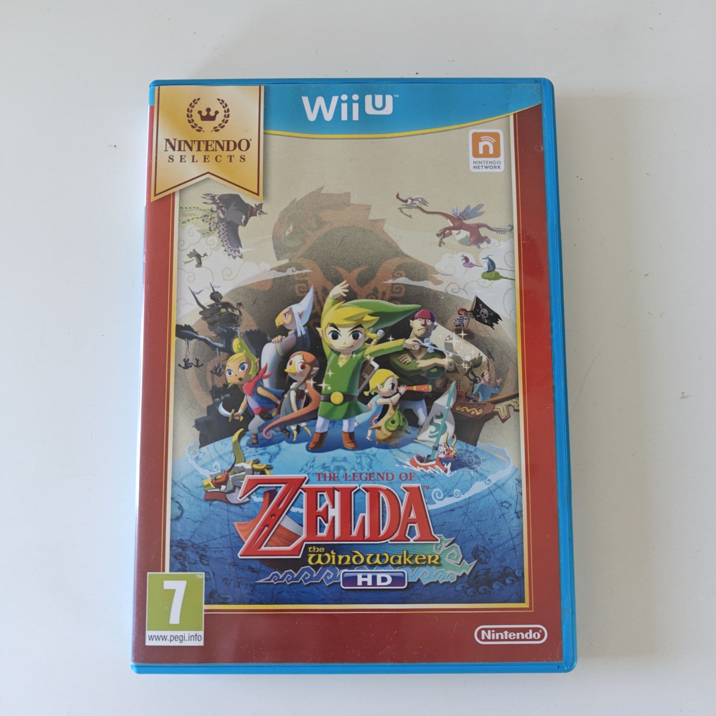 Indpakket udgave af The Legend of Zelda: The Wind Waker HD til Wii U