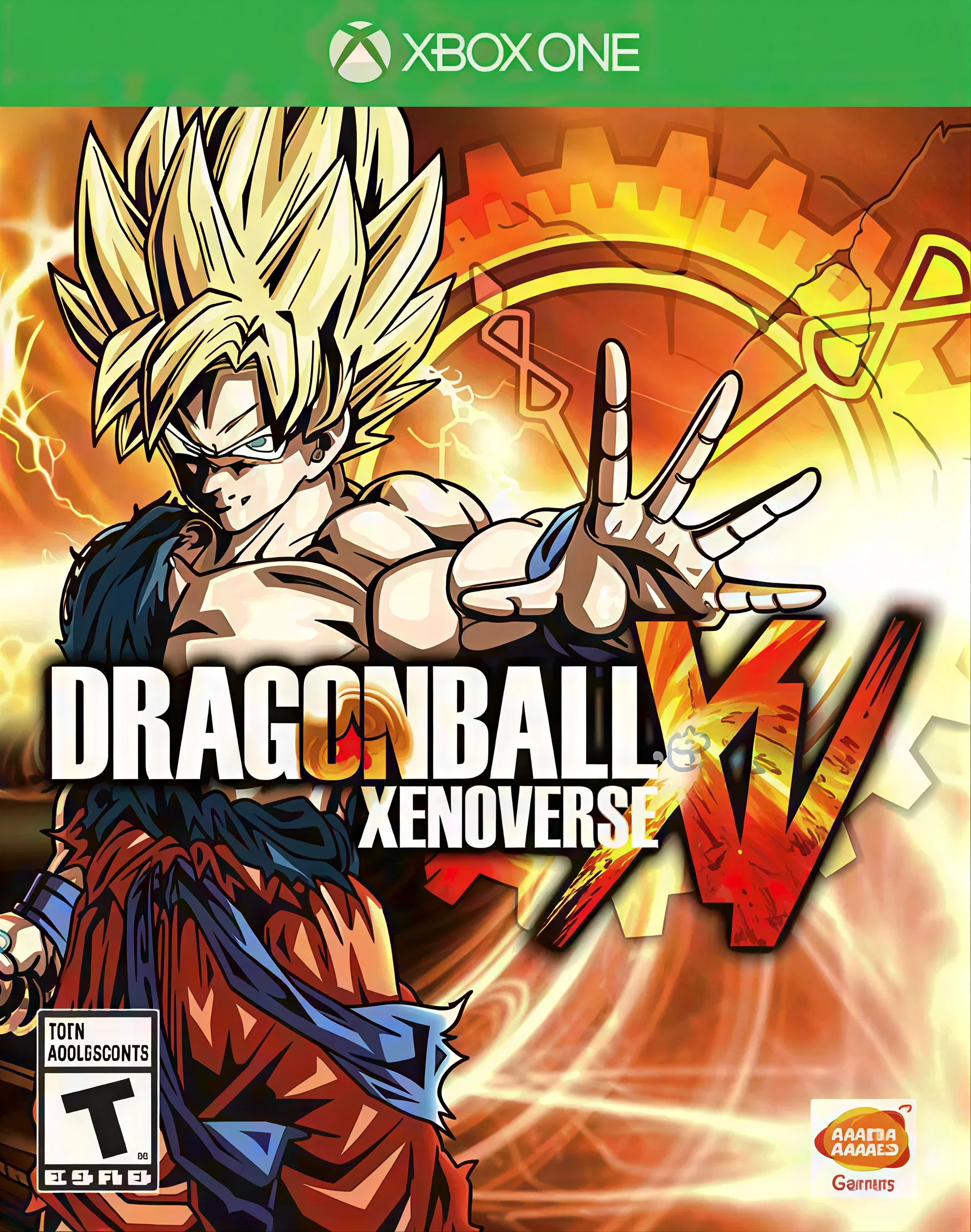 Indpakket udgave af Dragon Ball Xenoverse, en fysisk udgivelse fra Xbox One-æraen