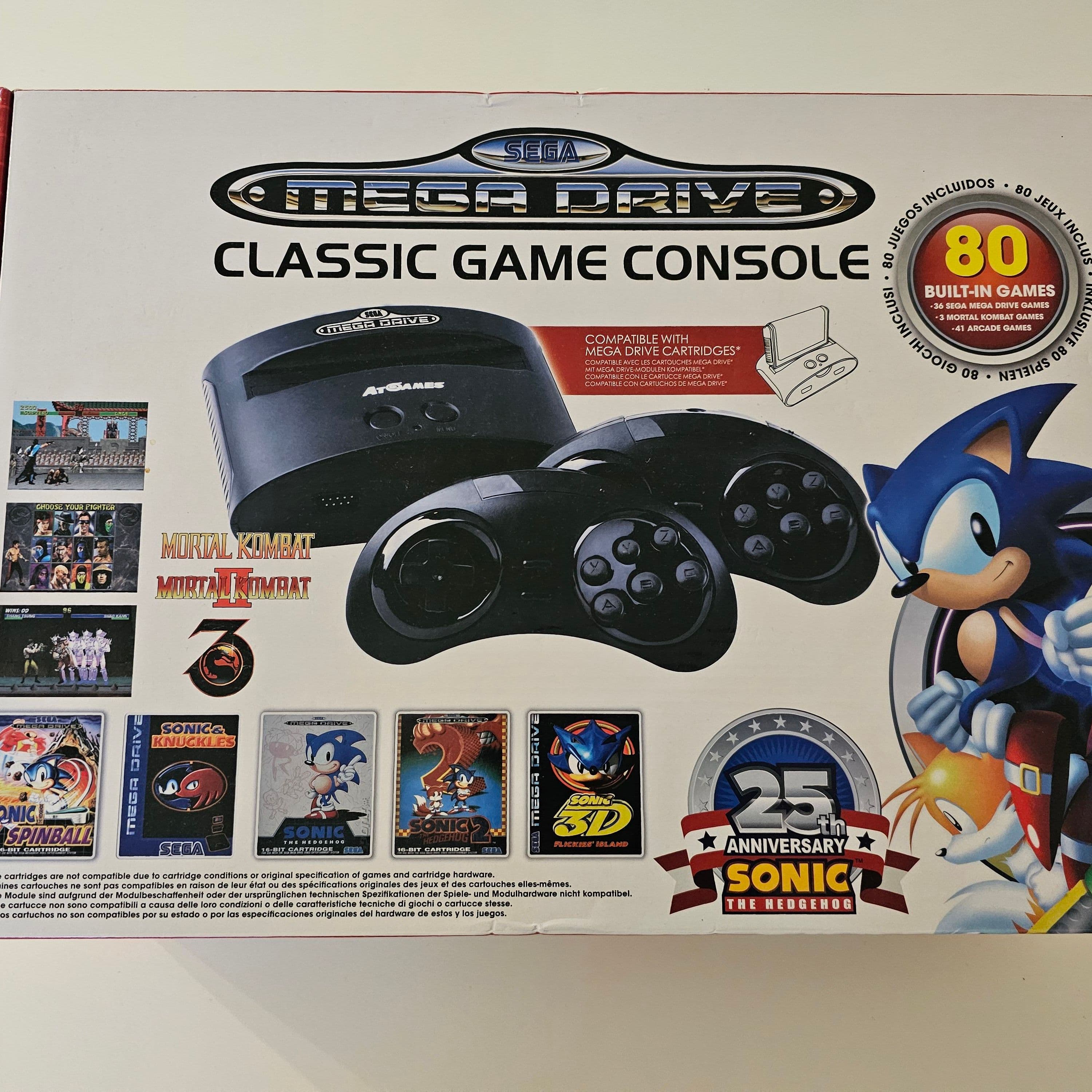 Sega Mega Drive console with controller