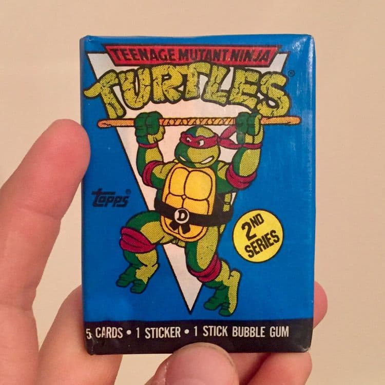 1990 Topps TMNT Cards Series 2