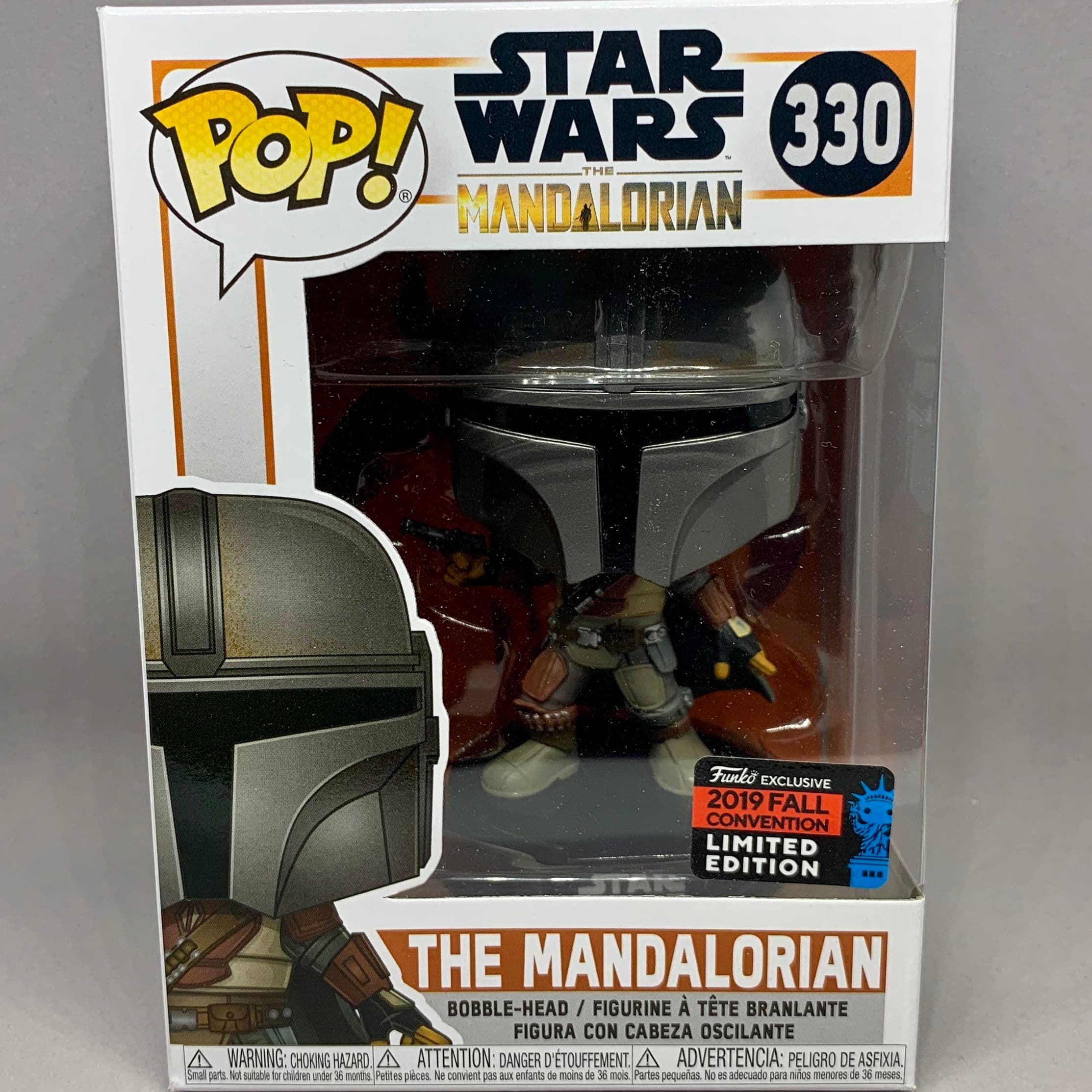 Star Wars: The Mandalorian #330 The Mandalorian (NYCC/Funko Shop Shared Exclusive)